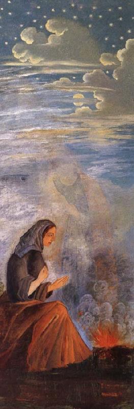 Paul Cezanne in winter Sweden oil painting art